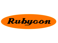 The RUBYCON company logo.