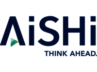 The AISHI company logo.